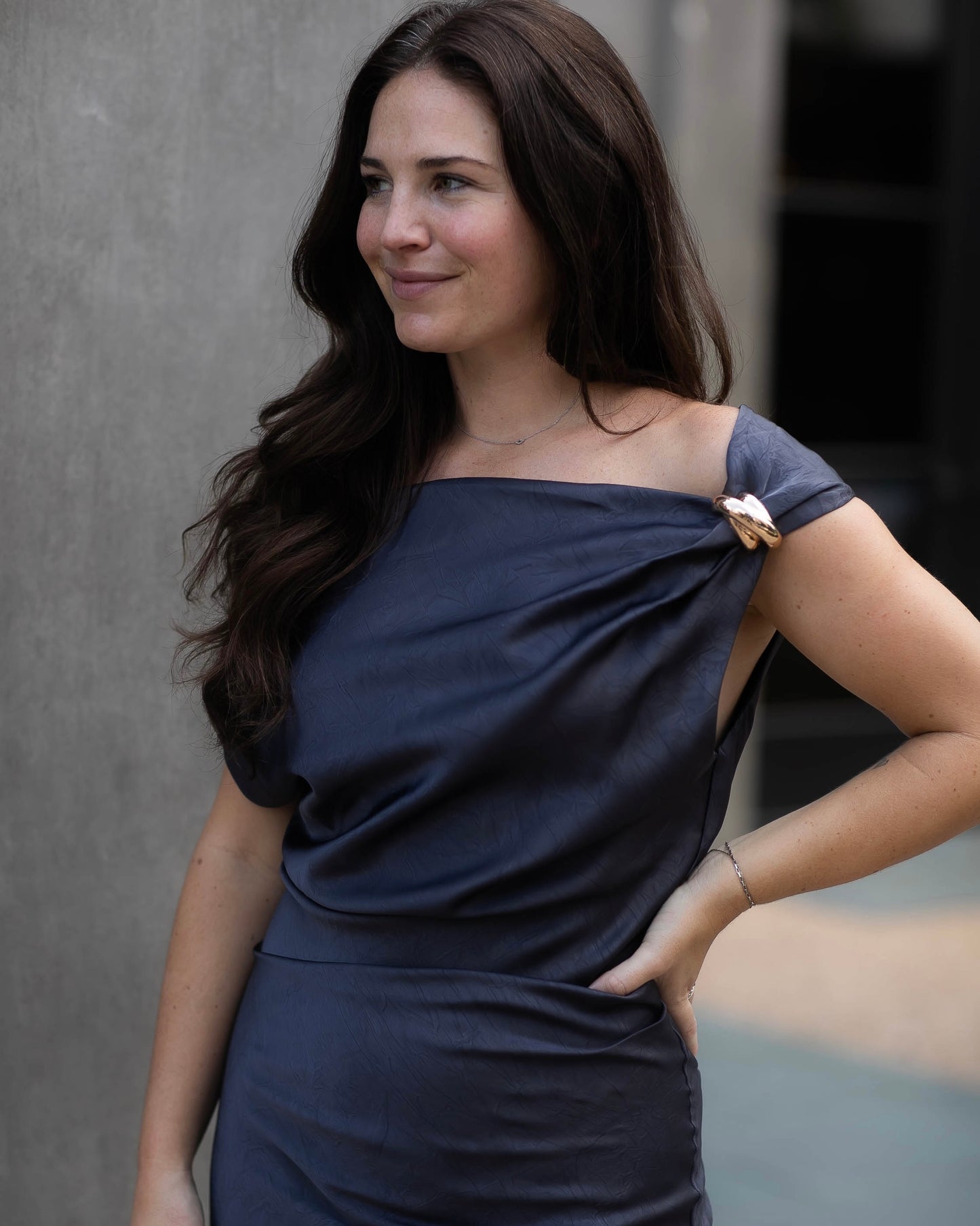 Elegance Off the Shoulder Dress