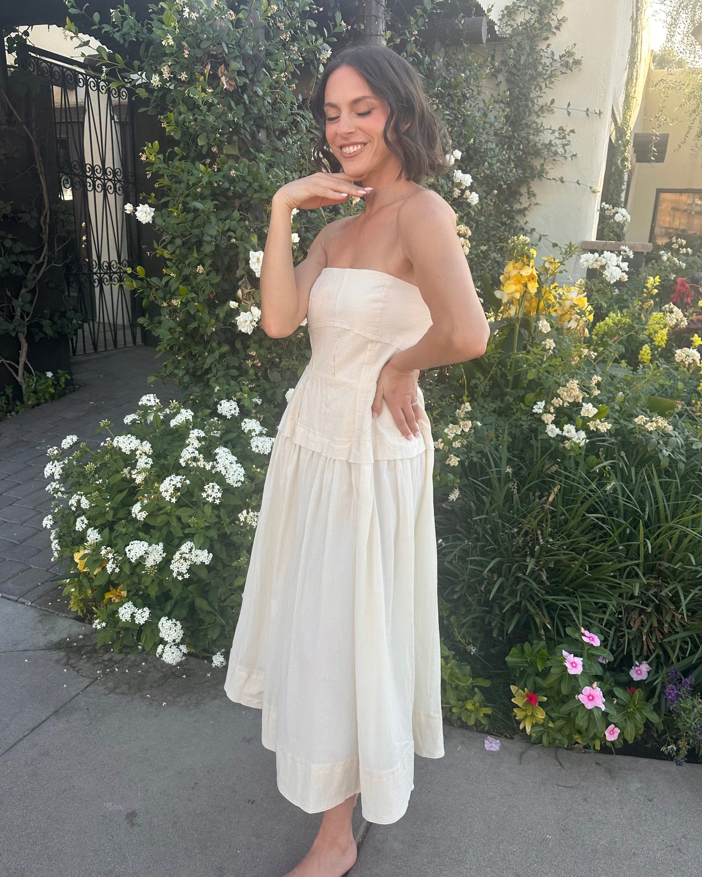 Gardenia Midi Dress