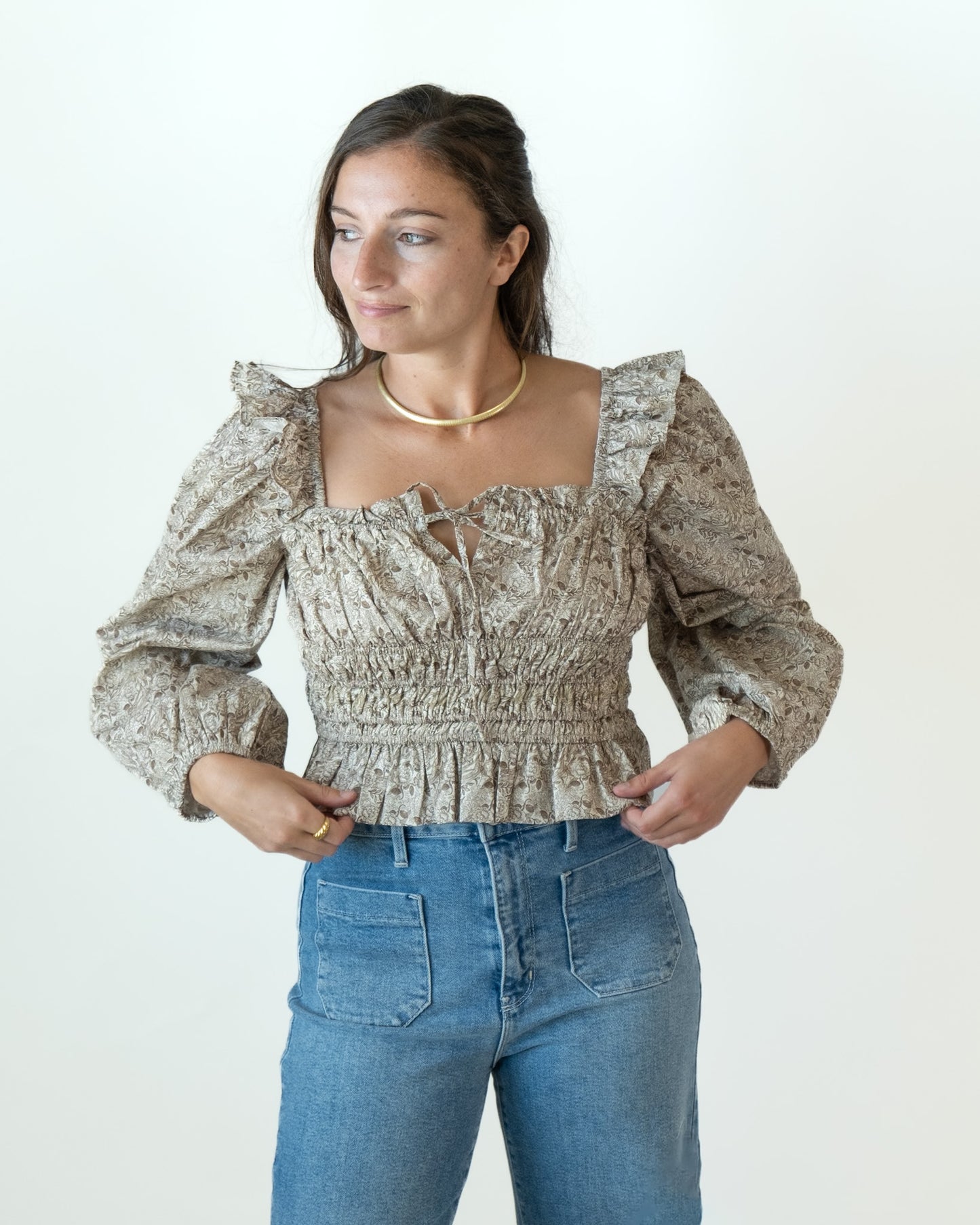 Lost in the Foliage Top