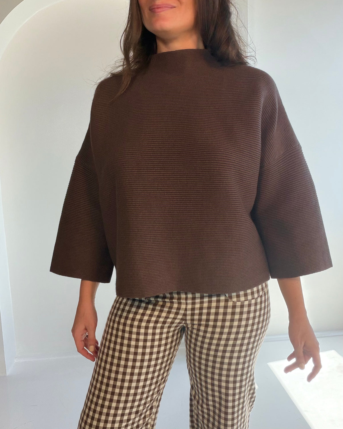 Ellison Chocolate Brown Sweater