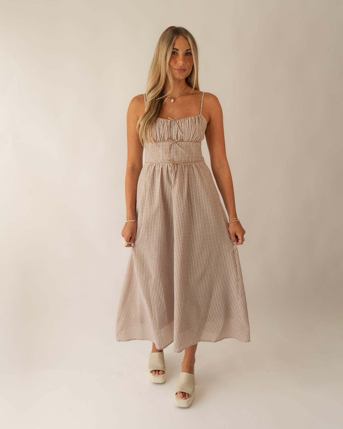 Gingham Dreams Maxi Dress