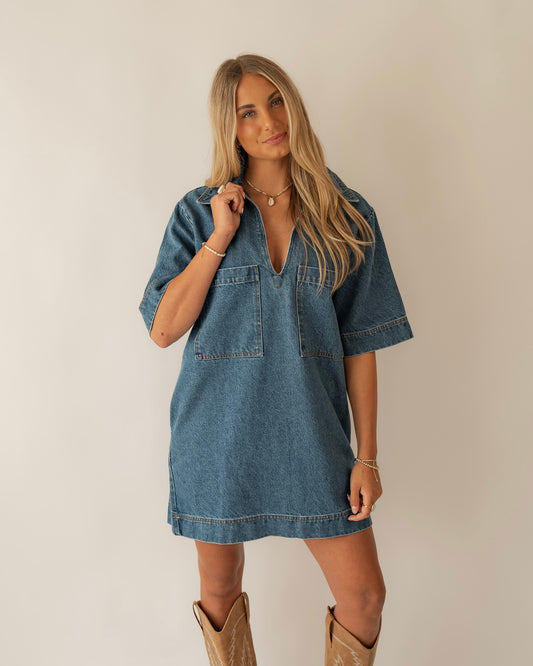Denim Skies Dress