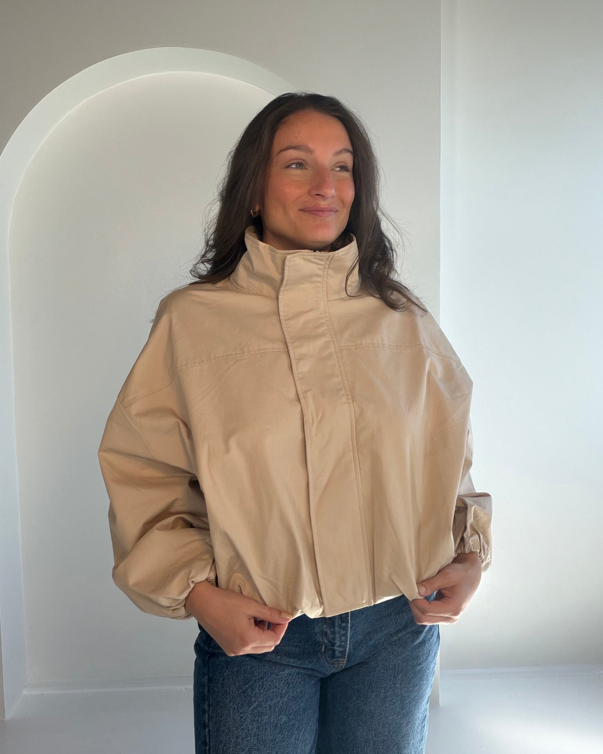 Up and Away Funnel Neck Jacket