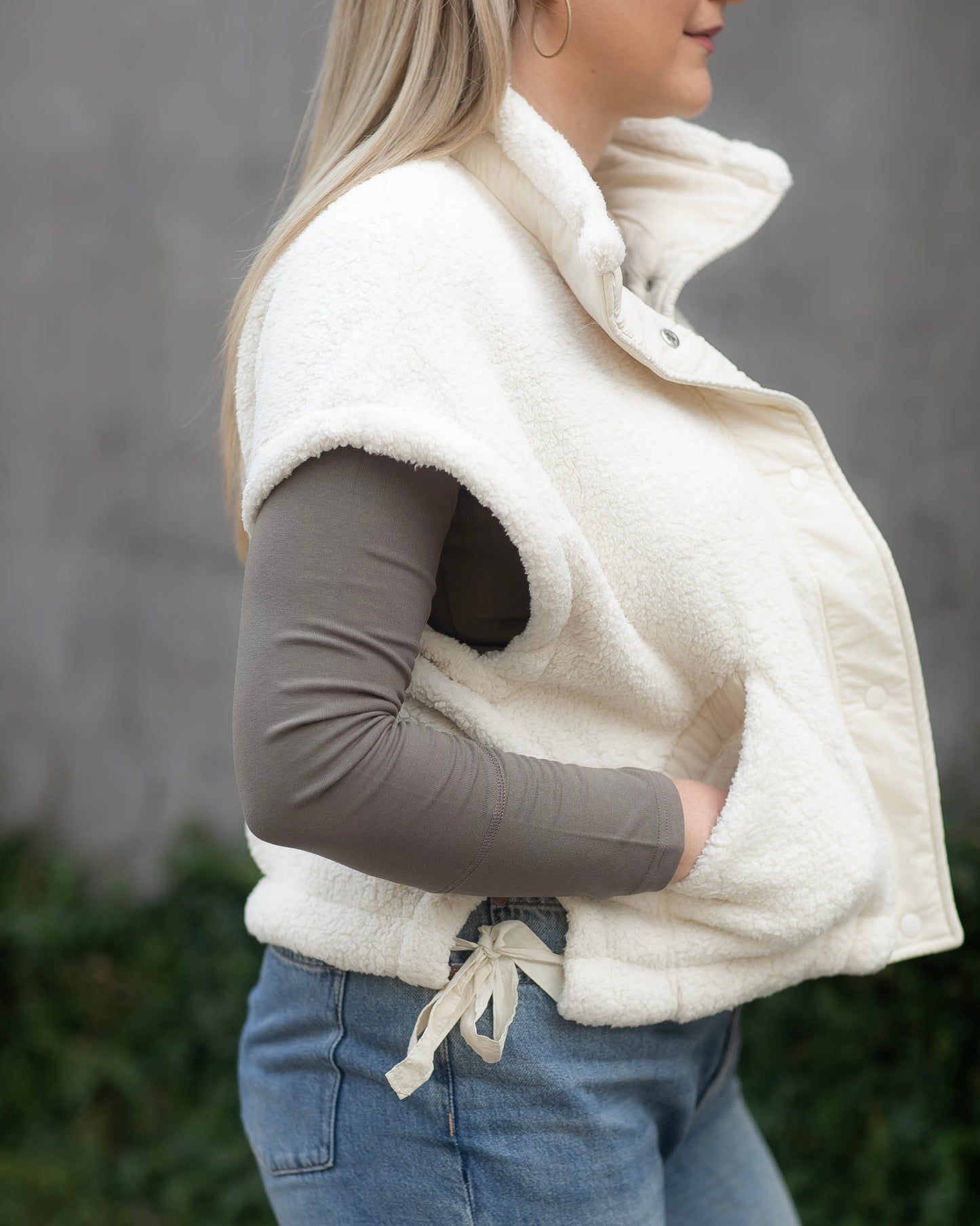 Cozy on Up Sherpa Vest
