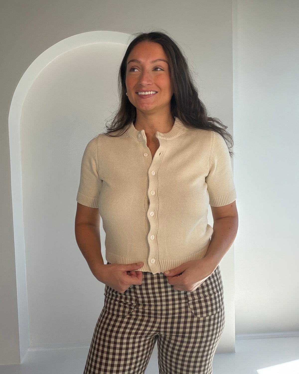 Leia Short Sleeve Sweater