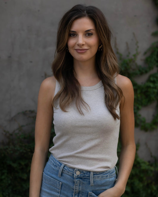 Basic Textured Tank Top