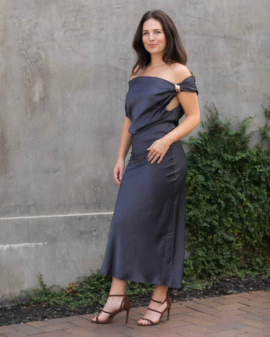 Elegance Off the Shoulder Dress