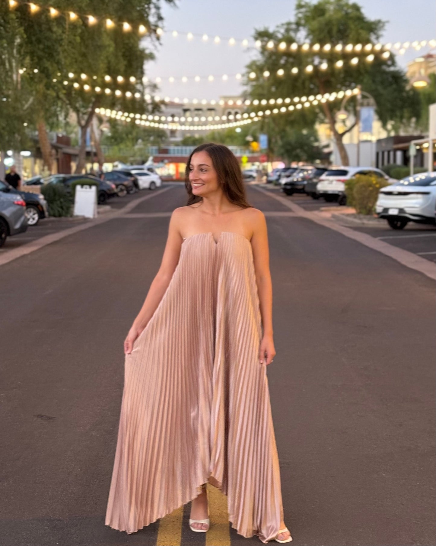 Guest of Honor Strapless Gown