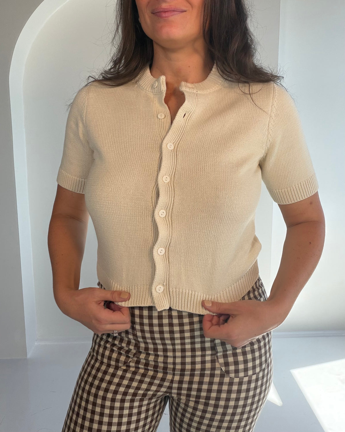 Leia Short Sleeve Sweater