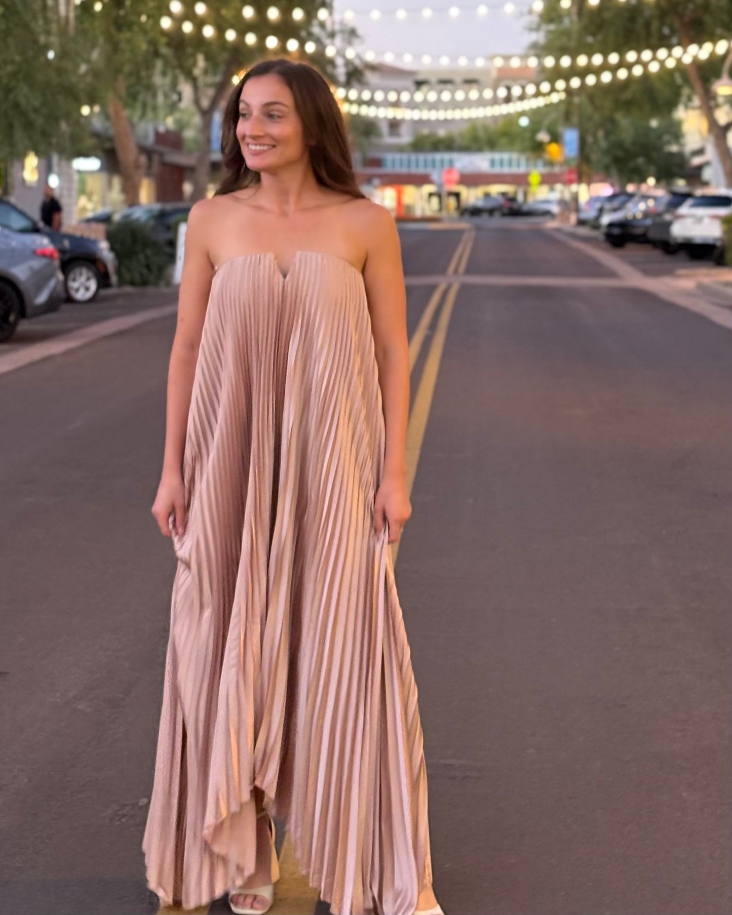 Guest of Honor Strapless Gown