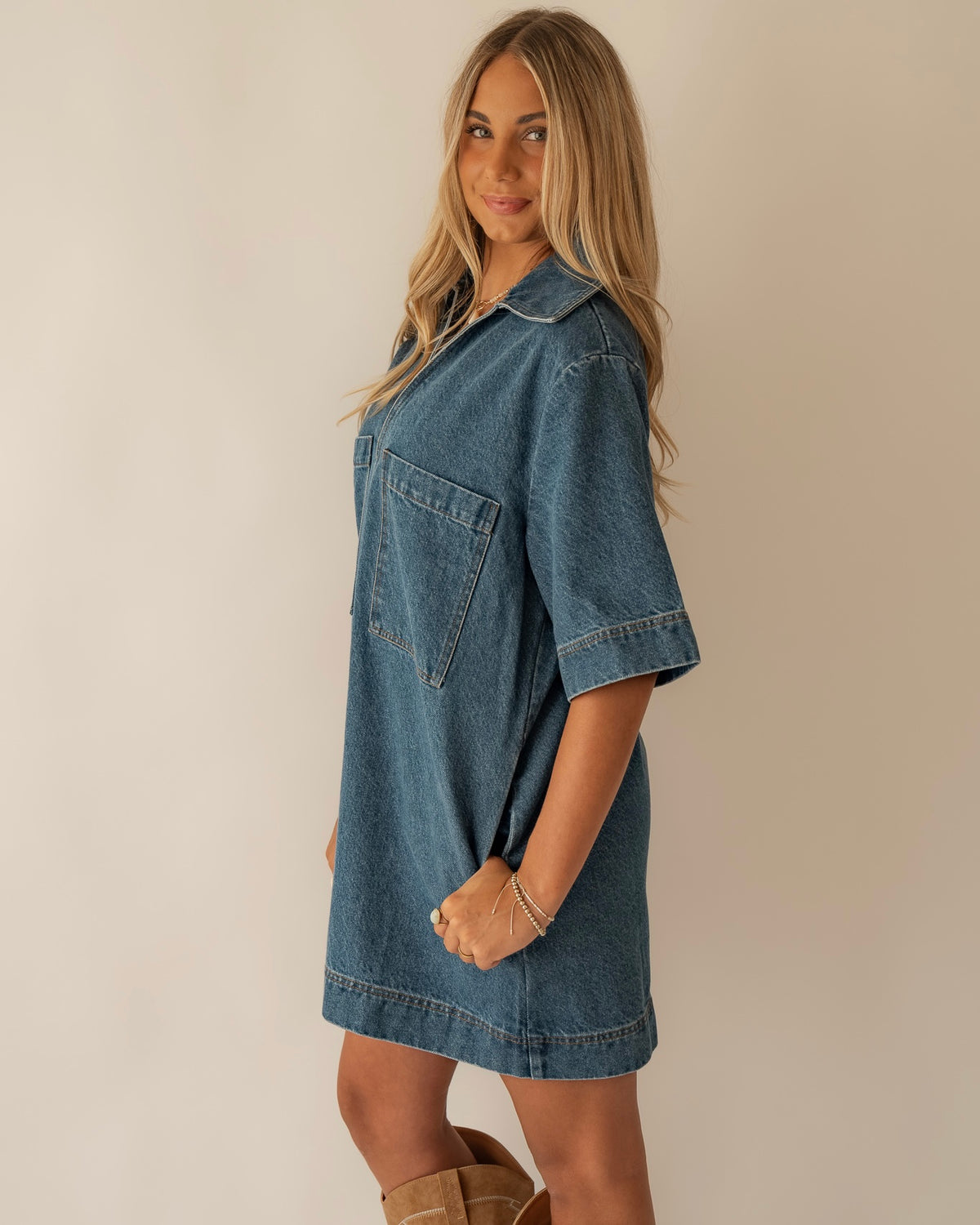 Denim Skies Dress