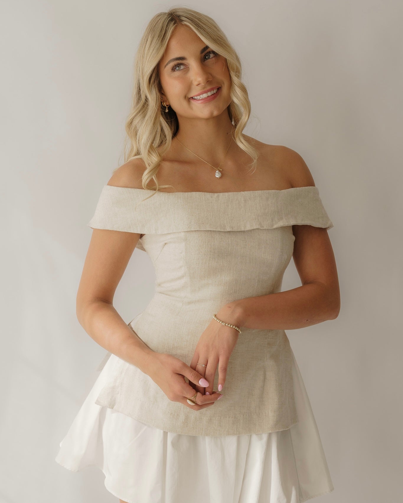 Sophie Off the Shoulder Mini Dress