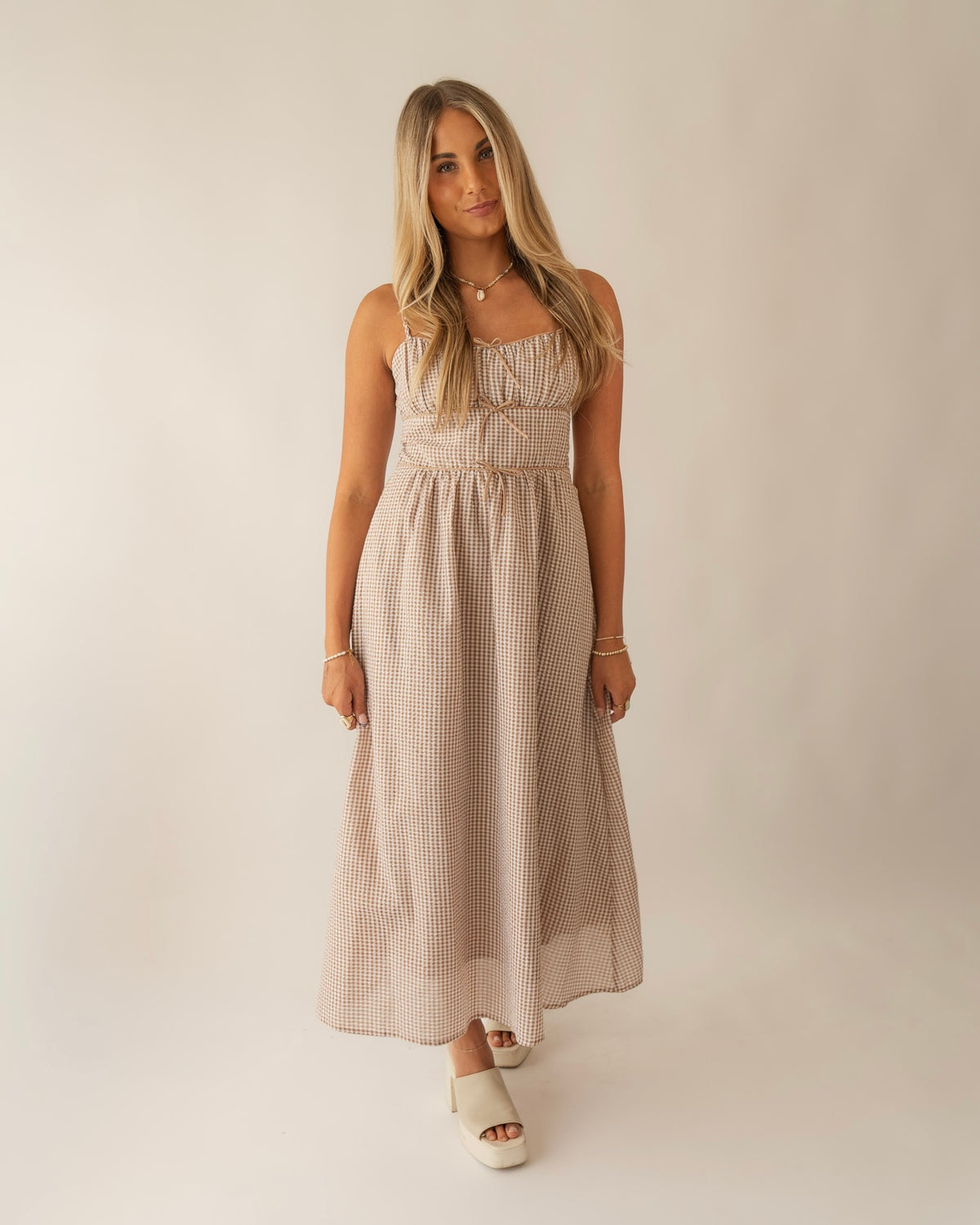 Gingham Dreams Maxi Dress